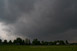 Herannahende Wolkenfront im Mnchner Sdwesten